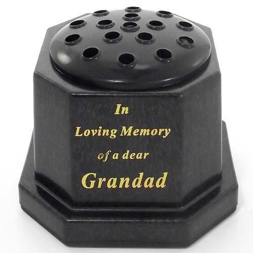 Memorial Grave Vase - Grandad